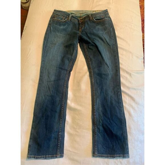 Crazy Brazil Distressed Blue Bootcut - Picture 2 of 6